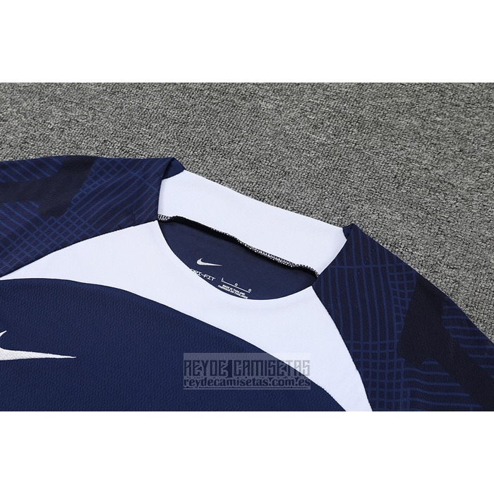Chandal del Paris Saint-Germain Manga Corta 2022-2023 Azul - Pantalon Corto